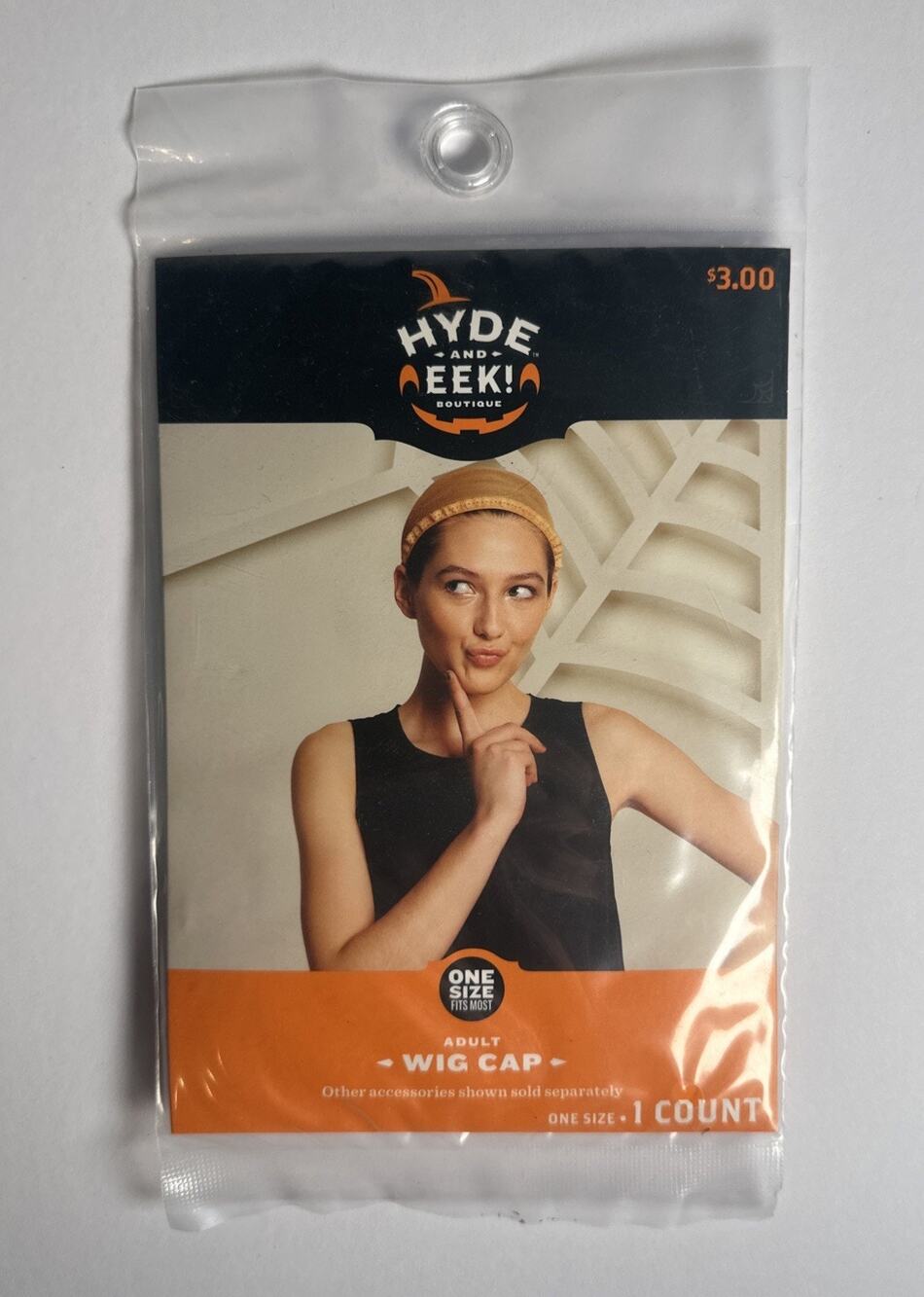 Hyde and Eek Boutique Halloween Adult Wig Cap One Size Fits Most